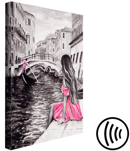 Obraz Žena v Benátkách (1-dílný) vertikální