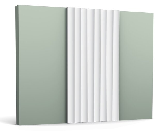 ORAC Decor, ORAC dekorační prvek W109, 3d panel 200x25x1,3 cm, bílá