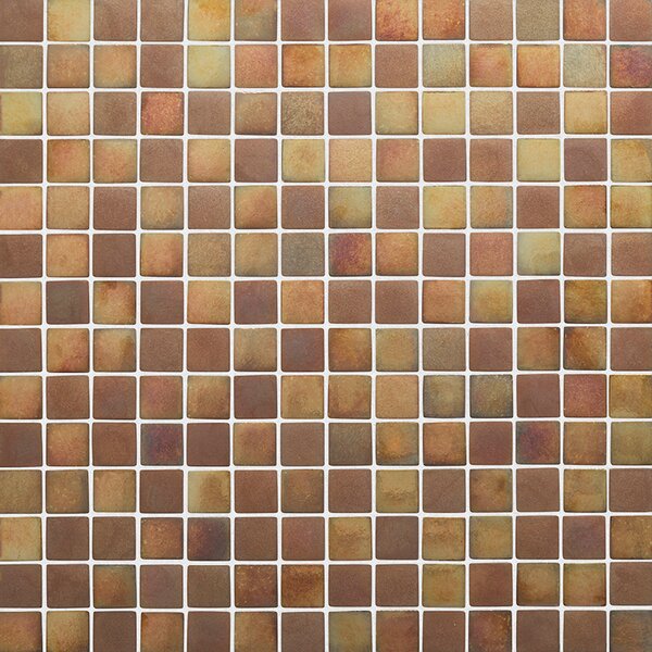 Hisbalit Obklad skleněná zlatá Mozaika ELEMENTS COBRE 2,5x2,5 (33,3x33,3) cm - 25COBR