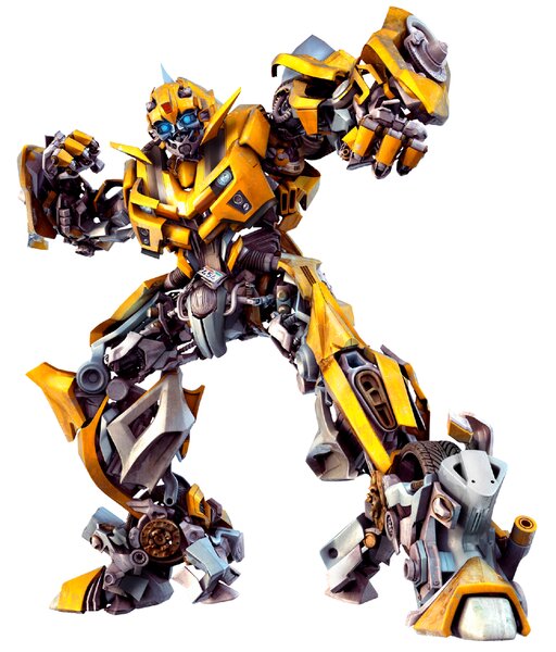 Textilní samolepka na zeď "Transformer - Bumblebee"