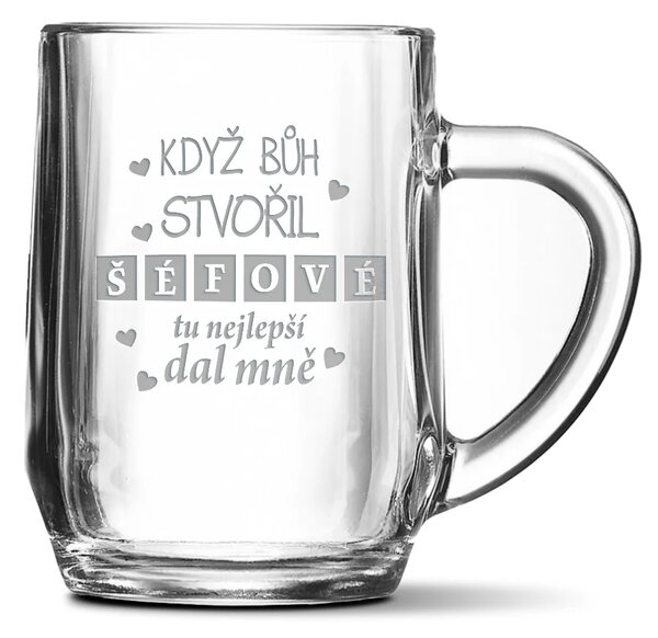 Sablio Půllitr Když Bůh stvořil šéfové: 0,5