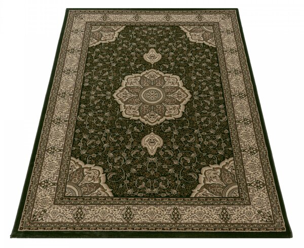 Ayyildiz, Kusový koberec Kashmir 2601 green, 80x150, zelená, obývací pokoj
