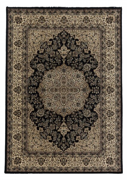 Ayyildiz koberce Kusový koberec Kashmir 2608 black ROZMĚR: 80x150