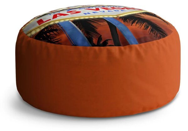 Sablio Taburet Circle Fabulous Las Vegas: 38x48 cm