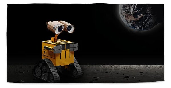 Sablio Ručník Wall-E robot Měsíc - 30x50 cm