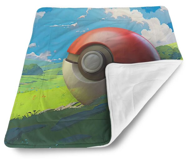 Sablio Deka pro miminko Pokemon ball Krajina - 80x100 cm