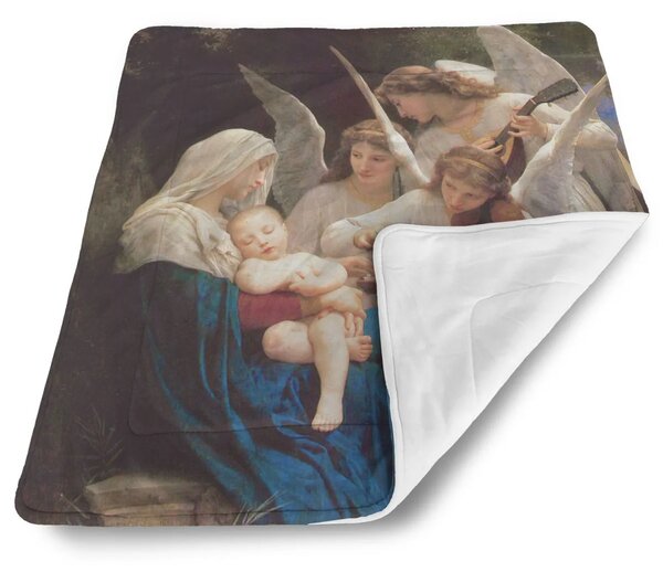 Sablio Deka pro miminko Panna s anděly - William-Adolphe Bouguereau - 80x100 cm