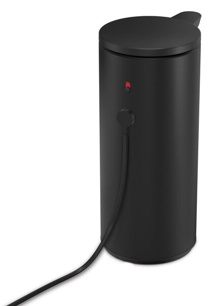 Černý bezdotykový ocelový dávkovač mýdla 266 ml – simplehuman