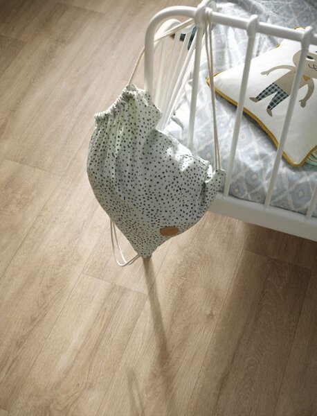 Tarkett, PVC podlaha - lino Duplex 1797, na míru, šíře 2m,3m,4m, hnědá, filc, chodba / předsíň