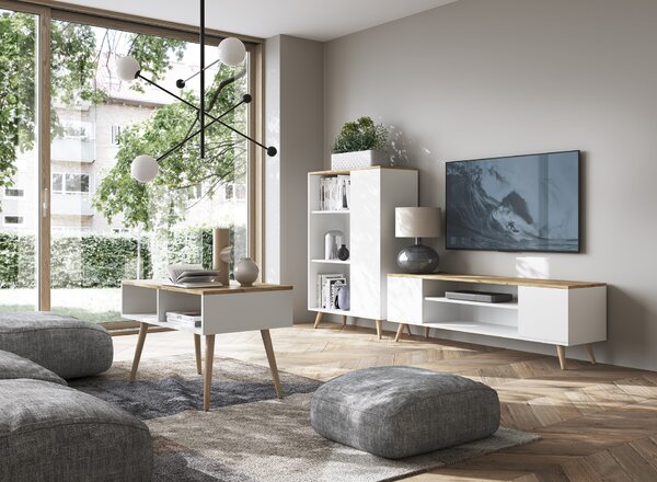 ADRK Furniture Konferenční stolek SANA 90x50