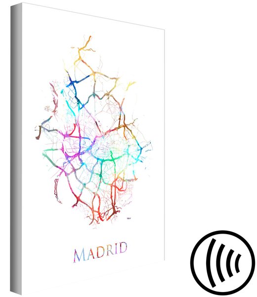 Obraz Madrid (1 díl) vertikální