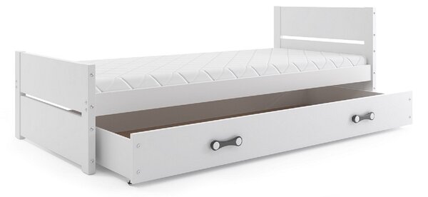 BMS Dětská Postel Bartek bílá 200 x 90