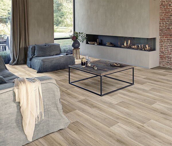 Beaulieu International Group, PVC podlaha - lino Livitex 2621, na míru, šíře 3m,5m, béžová, filc, chodba / předsíň