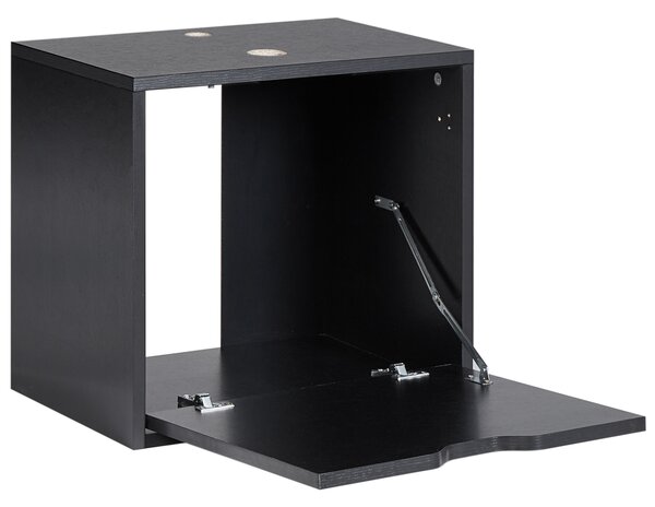 Nástěnná skříňka pod umyvadlo SUZANO 45 cm Černá
