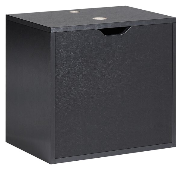 Nástěnná skříňka pod umyvadlo SUZANO 45 cm Černá