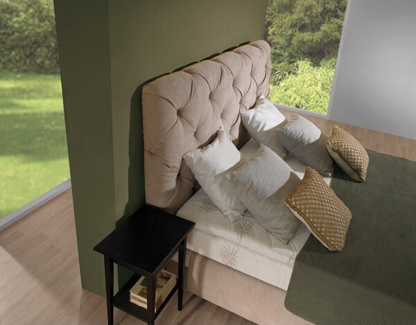 Postel boxspring s úložným prostorem PALLADIO plocha spaní 180x200