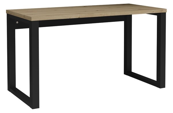 ADRK PC stůl MARO B-ART, dub artisan/černá