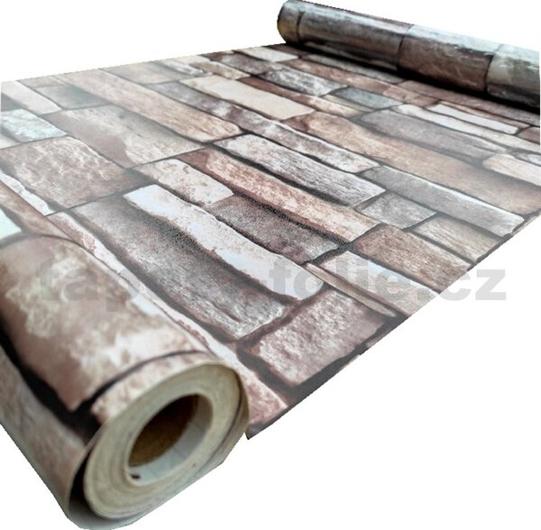 Samolepící fólie ukládané kameny 45 cm x 10 m IMPOL TRADE T34 samolepící tapety