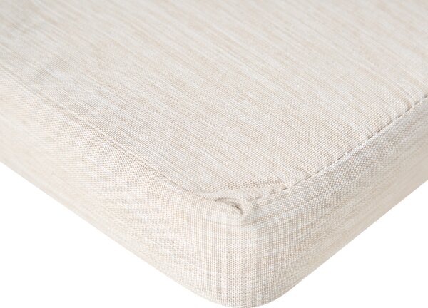 Polštář na zahradní židli SASSARI PREMIUM 46 x 46 cm Světle béžová