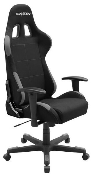 DXRacer DXRacer - OH/FD01 herní židle látková - černošedá
