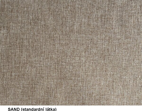 Jídelní set – stůl VAŠEK a 4 židle VILMA, olše Látka: SAND (Zdarma)