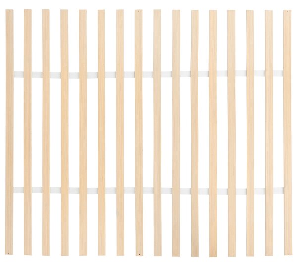 Postel Buklé LESSAY 160 x 200 cm Taupe