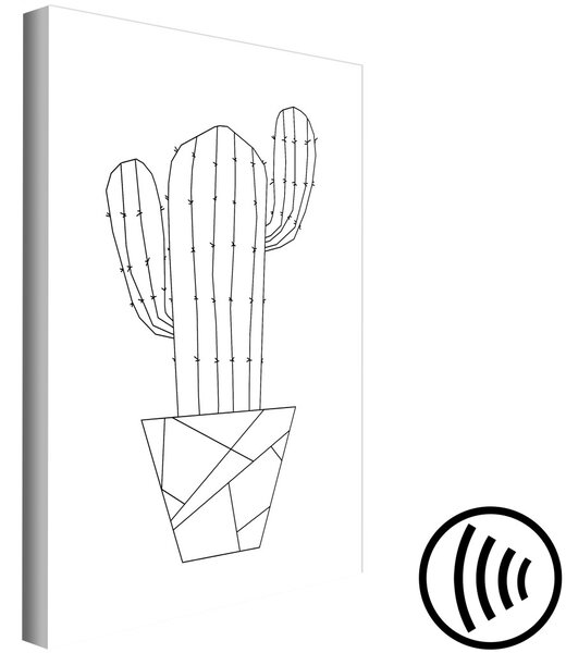 Obraz Divoký kaktus (1 panel) vertikální