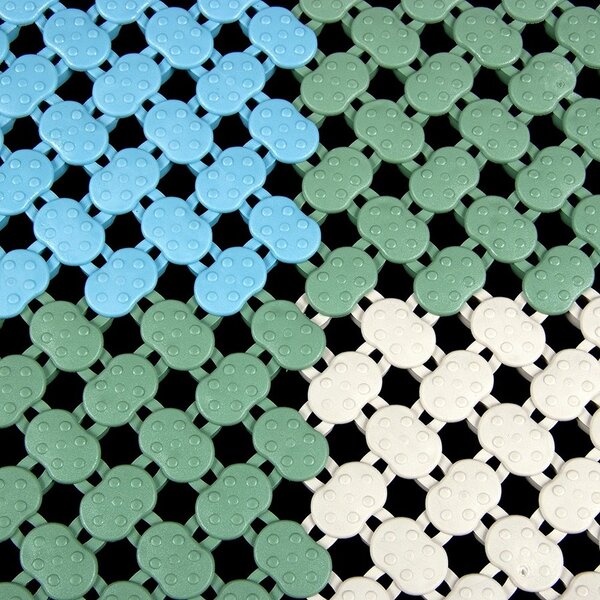 Bazénová rohož 20 x 20 x 0,8 cm, modrá