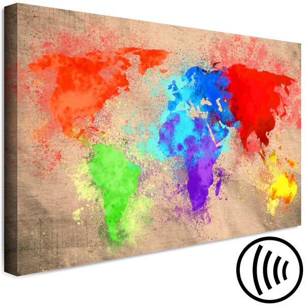 Obraz Barvy světa (1-dílná) široká