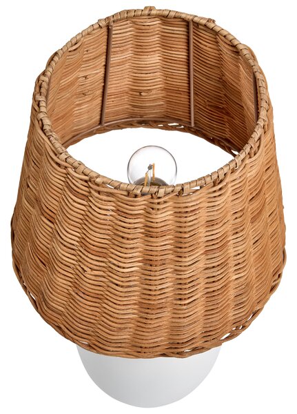 Stolní lampa BARTANG Keramika Bílá