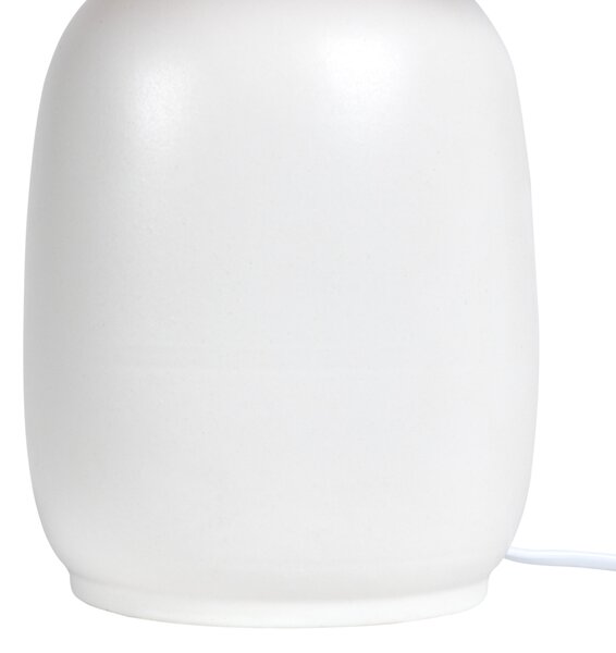 Stolní lampa BARTANG Keramika Bílá