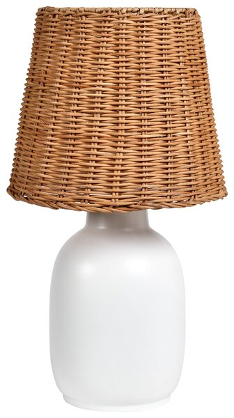 Stolní lampa BARTANG Keramika Bílá