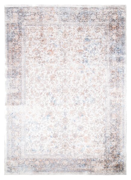 Makro Abra Kusový koberec pratelný VICTORIA 9311 Klasický pogumovaný krémový Rozměr: 80x150 cm