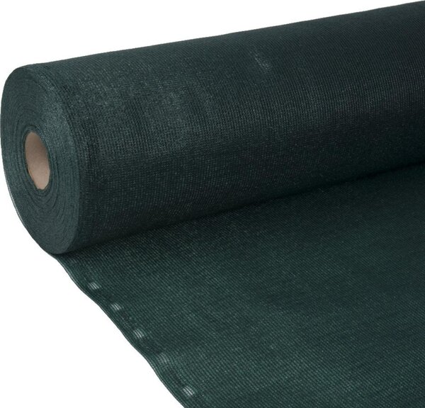 Sít na plot 2x5m, stínící úplet HDPE, zelená