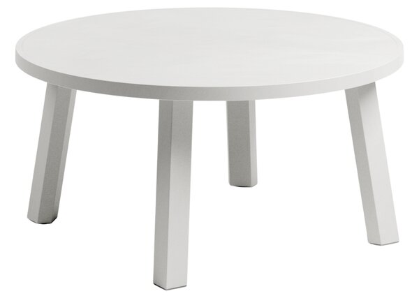 Nardi Bílý nízký zahradní stolek Maximo Tavolino 60 cm