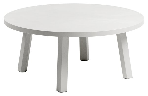 Nardi Bílý nízký zahradní stolek Maximo Tavolino 70 cm