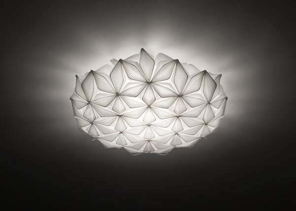 SLAMP LAVCL00CEW00000000EU C'est La Vie Large, bílé stropní designové svítidlo, 3x12W E27, prům. 74cm