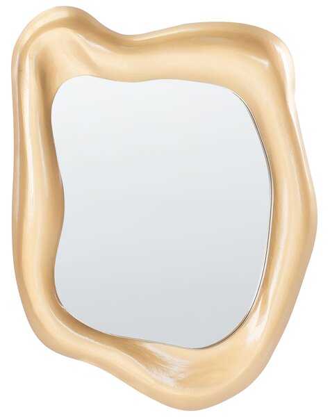 Zrcadlo SANTEC 59 cm 77 cm Zlatá