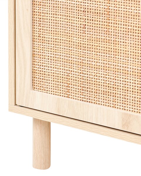 Kredenc CAMPBELLTON 120 cm Světle hnědá