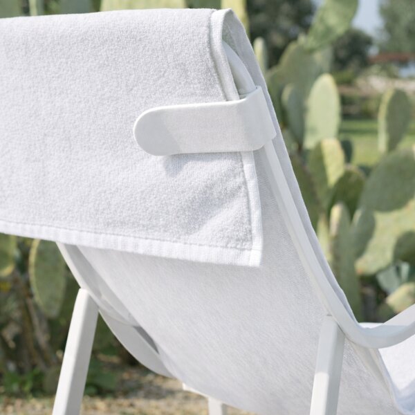 Nardi Bílá bavlněná osuška Telo 60 x 158 cm