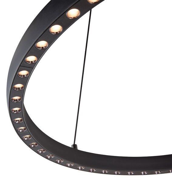 Mantra 8672 Riumar, bílé kruhové svítidlo 40+15W 3000K, se svícením nahoru/dolů, pr. 62,8cm
