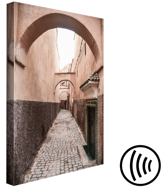 Obraz Marocké uličky (1-dílný) svislý - ulice v arabském stylu