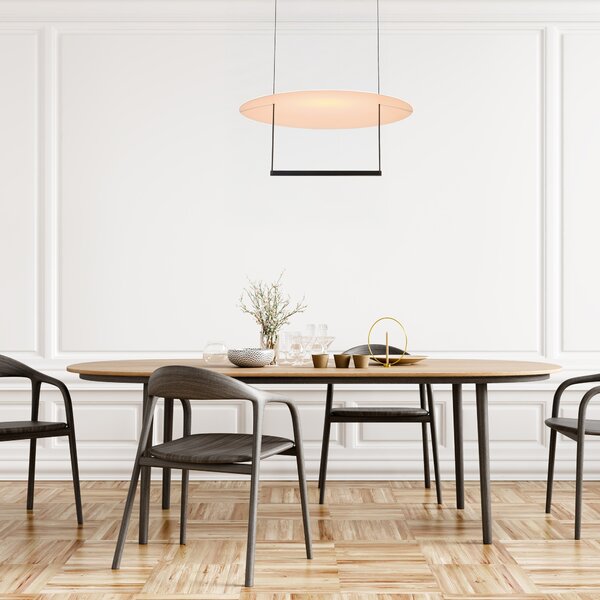 Mantra 9423 Sun II, závěsné svítidlo 30W 3000K, pro přímé/nepřímé svícení, pr. 60cm, tříkrokové stmívání