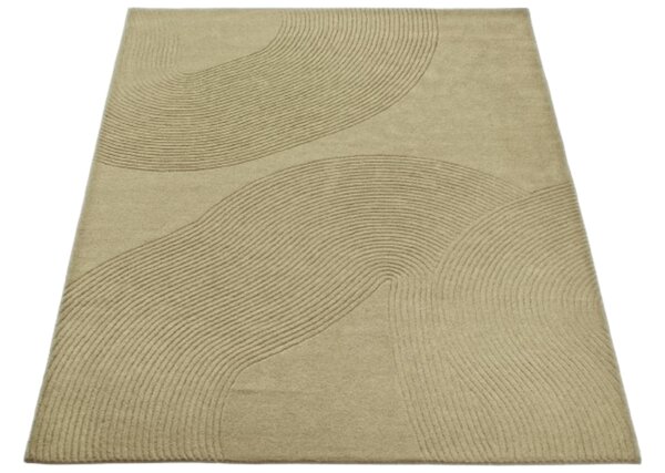-25 % Dny MOMENTI– Bolia Béžový vlněný koberec Zen 170 x 240 cm