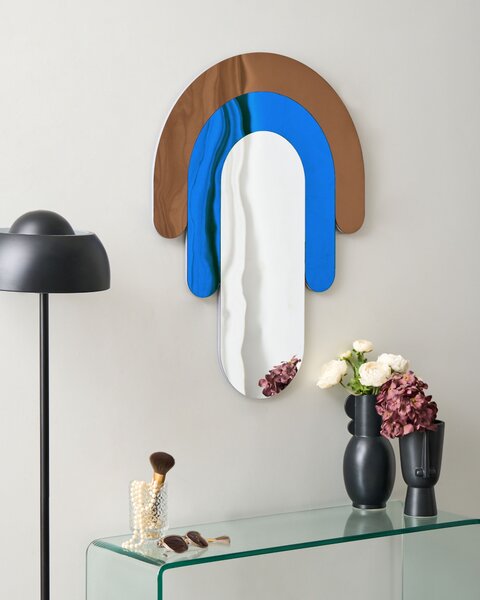 Zrcadlo MESPAUL 60 cm 80 cm Pestrá