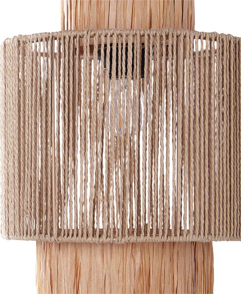 Sada 2 nástěnných lamp JAMMA Přírodní Papírové lano