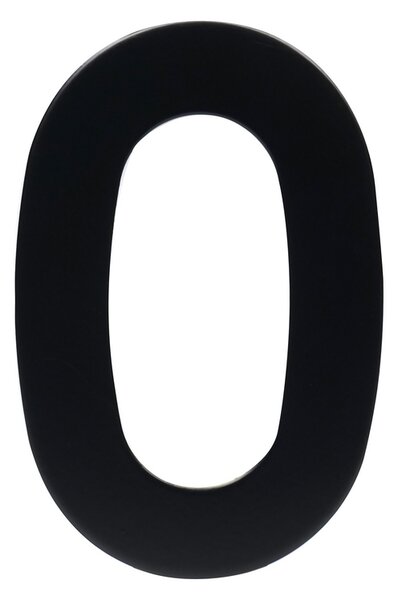 Domovní číslo "0", RN.95L, černá