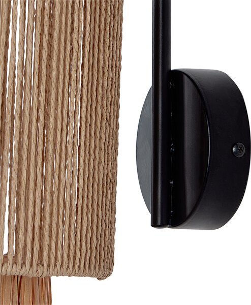 Sada 2 nástěnných lamp JAMMA Přírodní Papírové lano