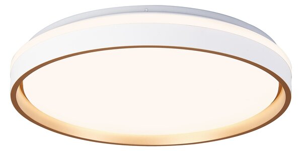 Mantra 9537 Verona II, stopní svítidlo s dálkovým ovladačem LED 55W 3000-5000K, zlatá/bílá, průměr 50cm