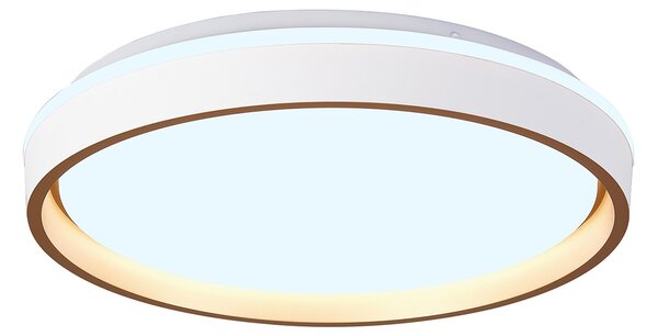 Mantra 9539 Verona II, stropní svítidlo s dálkovým ovladačem LED 40W 3000-5000K, zlatá/bílá, průměr 40cm